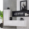 Фото мебели для гостиной BLOX SB IV WS ASM MEBLE белый + черный / белый глянец
