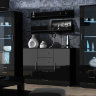 Фото комплекта мебели для гостиной SOHO 3 CAMA MEBLE черный / черный глянец