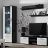 Фото комплекта мебели для гостиной SOHO 7 CAMA MEBLE черный / белый глянец