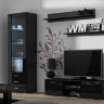 Фото комплекта мебели для гостиной SOHO 7 CAMA MEBLE черный / черный глянец