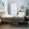 Фото прикроватной тумбы MATOS KOM1S BRW - комплект мебели для спальни