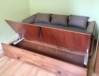 Диван-кровать Индиана ВМК в цвете дуб шуттер