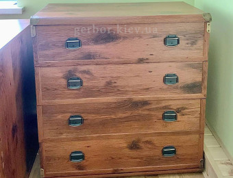 Комод с ящиками Индиана ВМК в цвете дуб шуттер