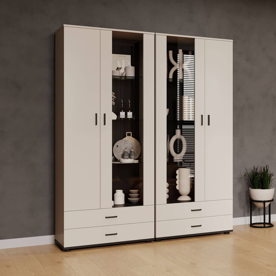 Колекція меблів SOHO CAMA у новому кольорі кашемір / чорний