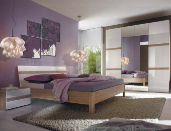 Комплект мебели для спальни ЛИБЕРТИ БРВ-Украина  с изящными закругленными краями