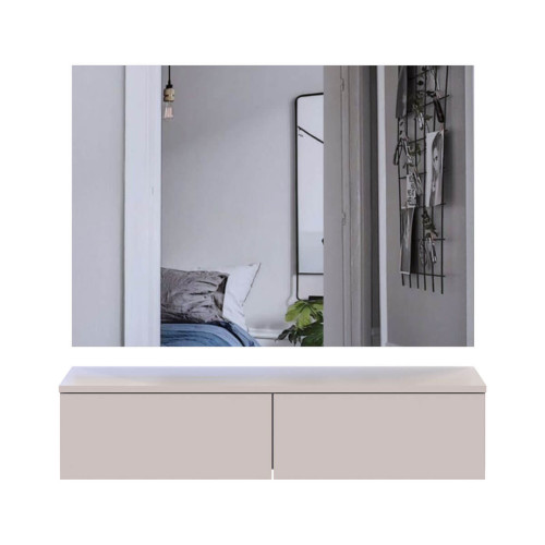 ЛЕВІЯ Комплект туалетний столик + дзеркало ДОРОС (DOROS)