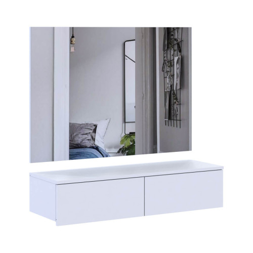 ЛЕВІЯ Комплект туалетний столик + дзеркало ДОРОС (DOROS)