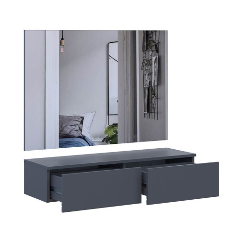 ЛЕВІЯ Комплект туалетний столик + дзеркало ДОРОС (DOROS)