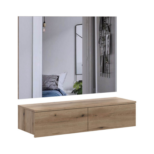 ЛЕВІЯ Комплект туалетний столик + дзеркало ДОРОС (DOROS)