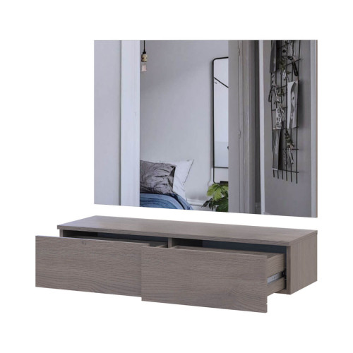 ЛЕВІЯ Комплект туалетний столик + дзеркало ДОРОС (DOROS)