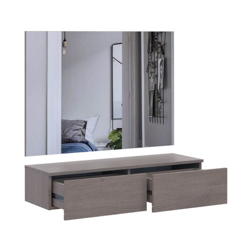 ЛЕВІЯ Комплект туалетний столик + дзеркало ДОРОС (DOROS)