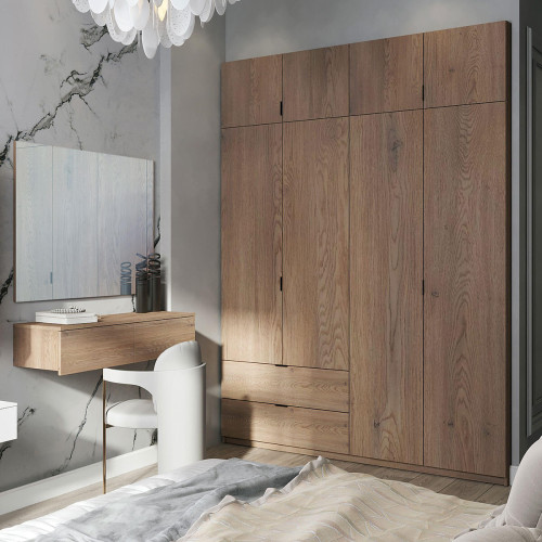 ЛЕВІЯ Комплект туалетний столик + дзеркало ДОРОС (DOROS)