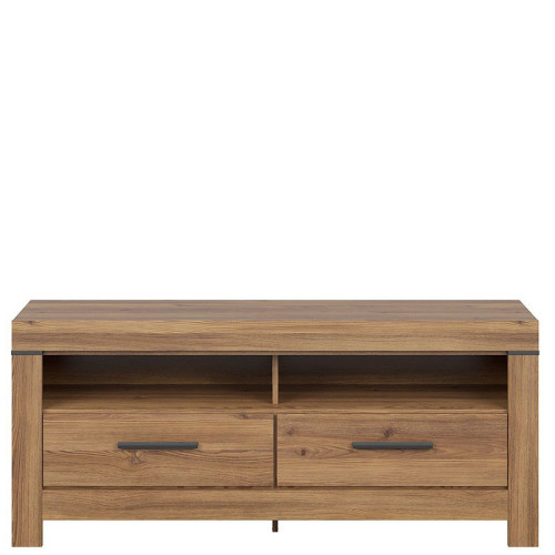 Фото тумбы ТВ BALIN RTV2S BRW лиственница sibiu золотая - вид спереди