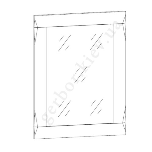 Фото дзеркала ГРАФ LUS64 Гербор - схема