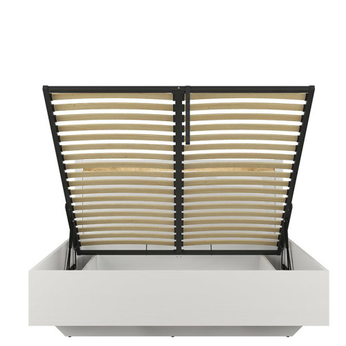 Фото кровати с подъемным механизмом ALAMEDA  LOZ/160/B BRW - вид спереди