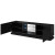 Фото тумбы ТВ QIU 200 CAMA MEBLE черный глянец с подсветкой полок – наполнение