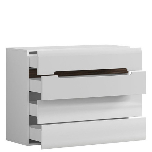 Фото спальні AZTECA TRIO TETRIX BRW – наповнення комоду