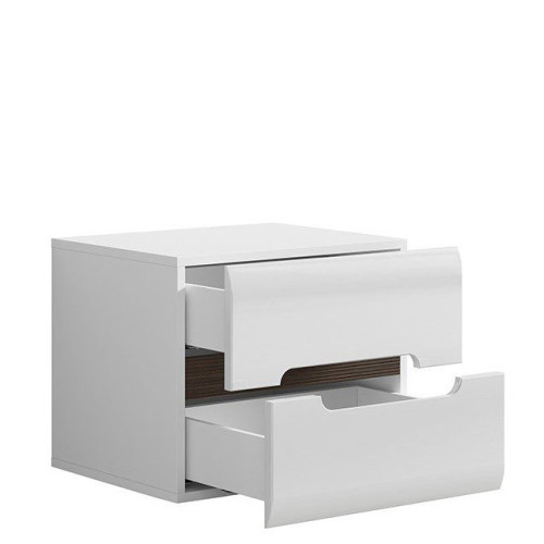 Фото спальні AZTECA TRIO TETRIX BRW – наповнення приліжкової тумби