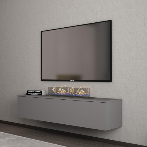 ЛЕВІЯ Тумба ТВ навісна 4Д ДОРОС (DOROS)