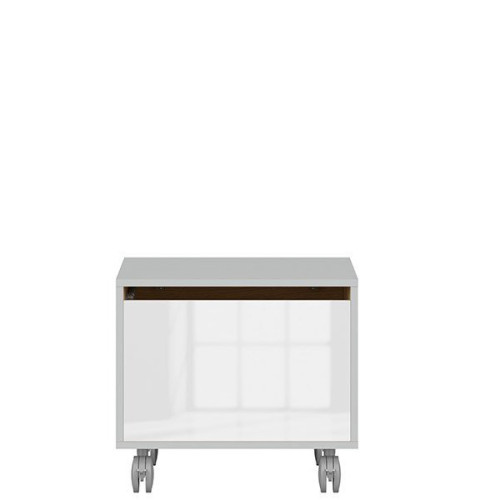 Фото мобильной тумбы NANDU KTN1K BRW - вид спереди