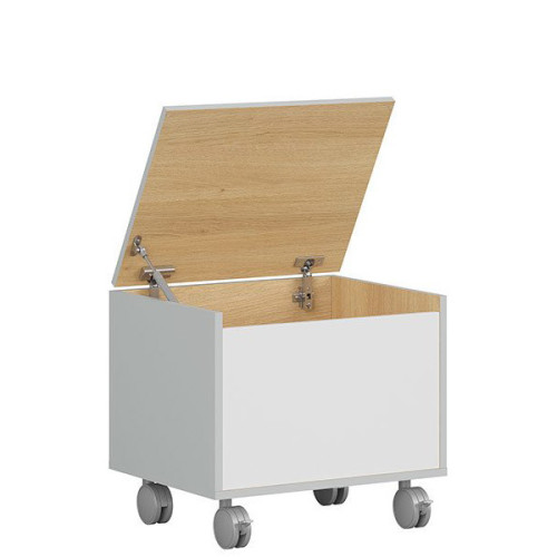 Фото мобильной тумбы NANDU KTN1K BRW - наполнение