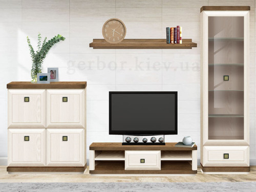 Фото тумби ОРЕГОН KOM4D БРВ (ВМК) в інтер'єрі вітальні