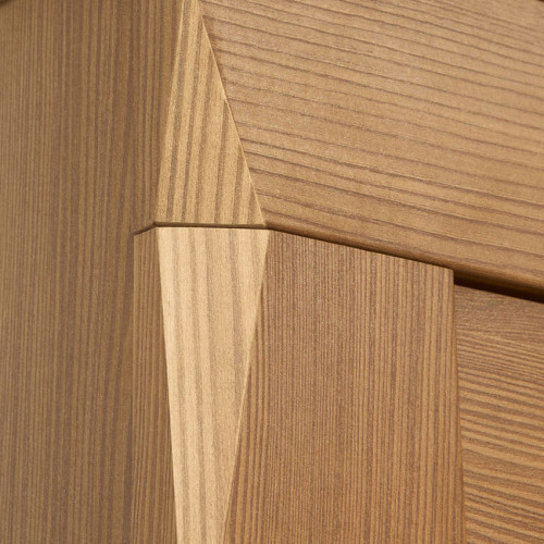 На фото боковое углубление мебели для спальни BERGEN BRW