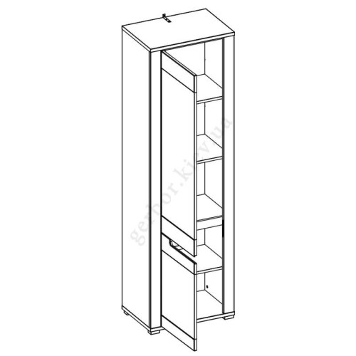 Фото пенала YORK Y6 BOGFRAN – схема наполнения