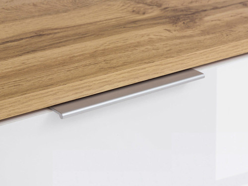 Фото дитячої TETRIX / ZELE BRW дуб вотан / білий глянець – стільниця