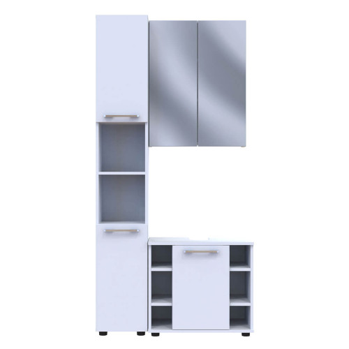 Фото комплекта для ванної кімнати МІРА ДОРОС (DOROS) – вигляд спереду