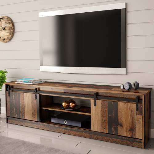 Фото тумби ТВ GRANERO CAMA MEBLE старе дерево