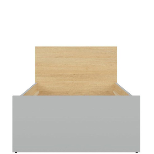 Фото кровати NANDU LOZ/90 BRW - вид спереди