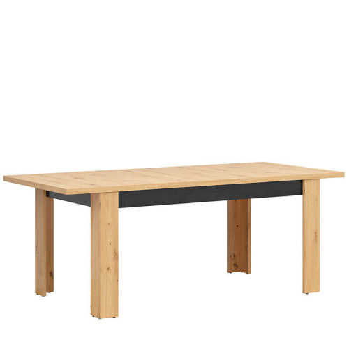 Фото обеденного стола OSTIA STO/7/16 BRW в разложенном виде