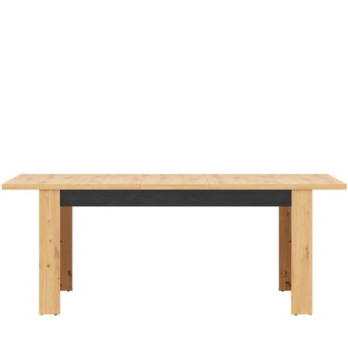 Фото раскладного обеденного стола OSTIA STO/7/16 BRW – вид спереди