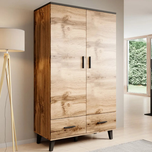 Фото шкафа 2D2S LOTTA CAMA MEBLE дуб вотан в интерьере