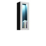 Фото навесной витрины VIGO CAMA MEBLE 90 черный / белый глянец