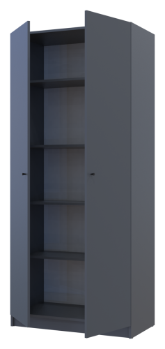 ПРОМО Шафа з полицями 2 ДСП ДОРОС (DOROS)