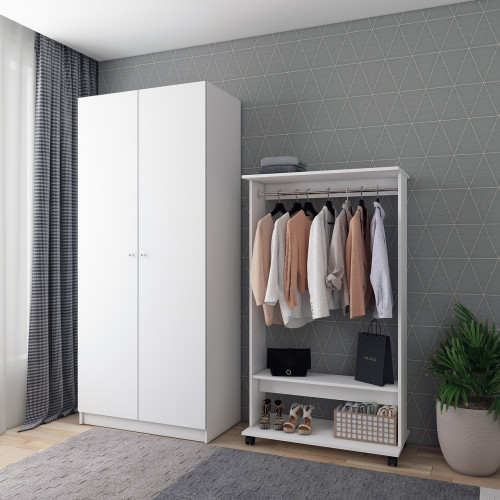 ПРОМО Шафа з полицями 2 ДСП ДОРОС (DOROS)