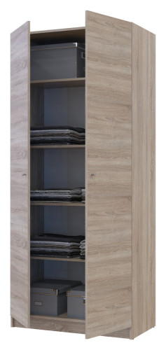 ПРОМО Шафа з полицями 2 ДСП ДОРОС (DOROS)