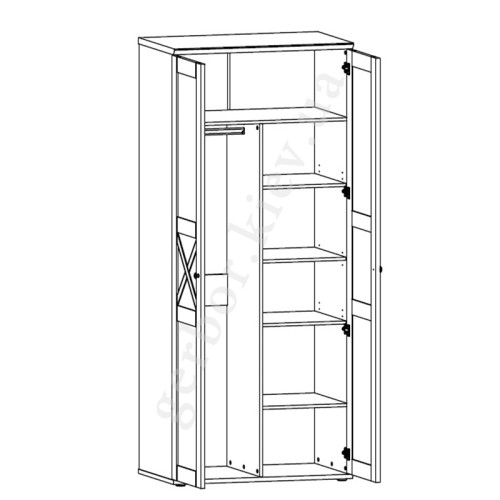 Фото шафи ТИНА SZF2D Гербор - наповнення