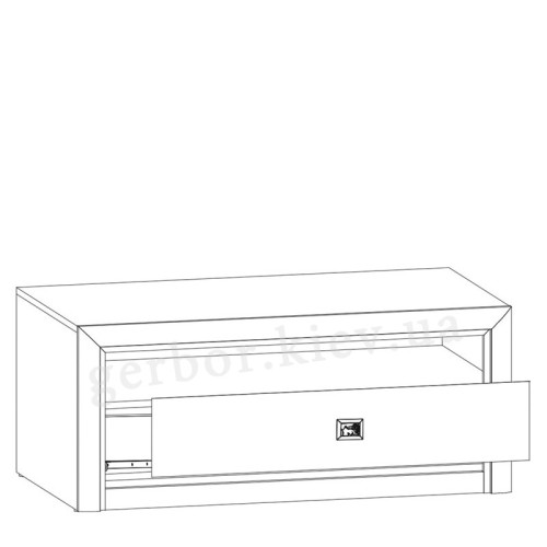 Фото тумби ТВ КОЕН II RTV1S БРВ ВМК – наповнення
