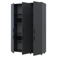 ТОРН Шафа 3 ДСП полиці ДОРОС (DOROS) антрацит