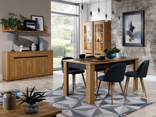 Фото полки YORK Y10 BOGFRAN в интерьере столовой