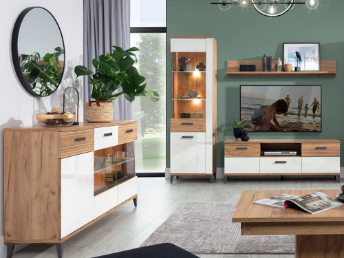 Фото буфета SNOBI SB5 BOGFRAN в интерьере гостиной