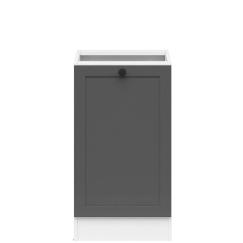 Фото лівої тумби JUNONA LINE D1D/50/82L BBL BRW графіт