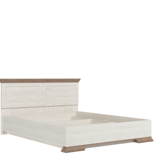 Фото ліжка з підйомним механізмом LOZ160 МАРСЕЛЬ Гербор ясен сніжний / дуб сонома трюфель