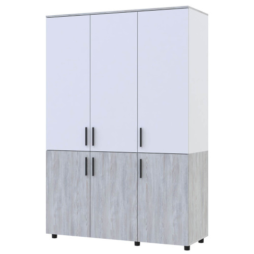 Фото шафи ТОРН 3 ДСП полиці ДОРОС (DOROS) сосна натті / білий