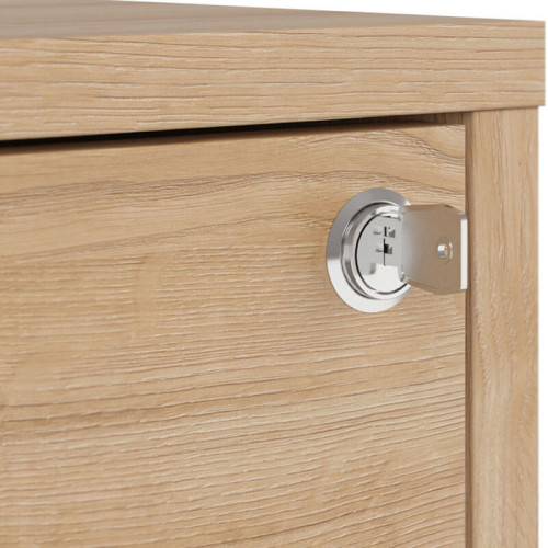 Фото тумбы SPACE OFFICE KTN4S BRW – замок