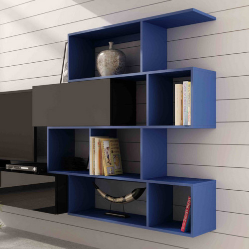 VIGO CAMA MEBLE Стеллаж навесной синий