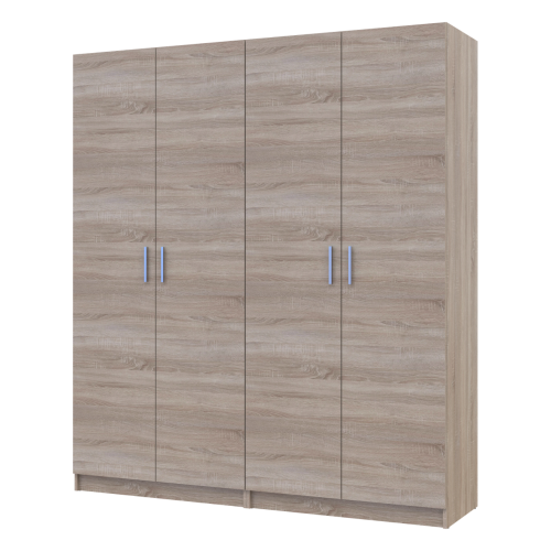 Фото шафи з полицями 2+2 ДСП ПРОМО ДОРОС (DOROS) дуб сонома